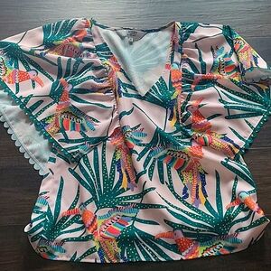 Crosby by Mollie Burch tropical blouse